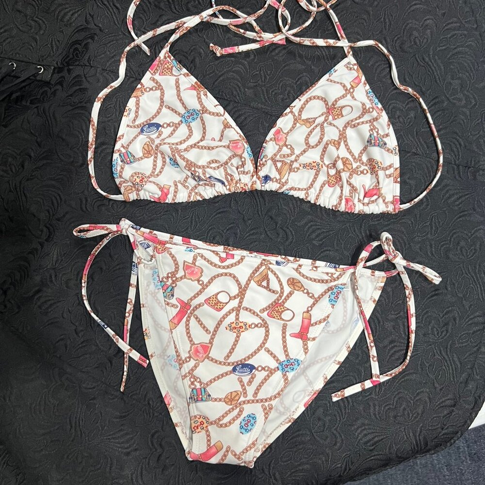 Vintage Gucci 2 Piece Bikini